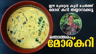 കേരള സ്റ്റൈൽ മോര് കറി ഇതുണ്ടെങ്കിൽ കറിയും കാലി  ചോറും കാലി  Easy Moru CurryKerala Style [upl. by Nigrom]