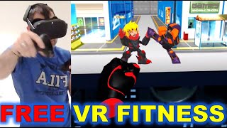 Free VR Fitness Games Towermax Fitness WebXR VR Workout and Training Games Get Fit in VR for free [upl. by Anuahc]