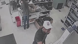 Reward offered for information about suspect after San Antonio computer store is robbed [upl. by Lisabet281]