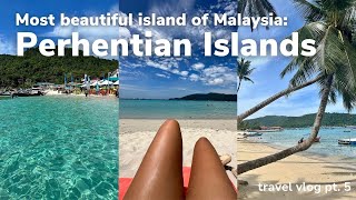 Paradise of Malaysia Perhentian Islands🌴 This island is so pretty  Solo travel SE Asia pt 5 [upl. by Ezmeralda492]