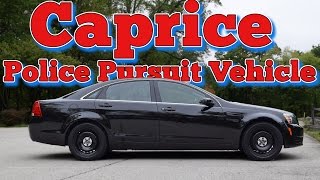 2012 Chevrolet Caprice Police Pursuit Vehicle PPV Regular Car Reviews [upl. by Zared]