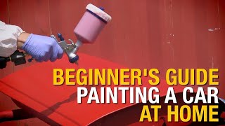 Beginners Guide How To Paint A Car At Home In 4 Easy Steps  Eastwood [upl. by Airemaj990]