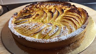 Recette facile  Tarte aux pommes Délicieuse recettefacile [upl. by Adym]