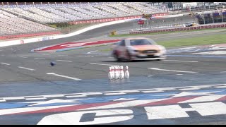 Worlds Fastest Bowling Strike 140 MPH Pins Explode [upl. by Iain]