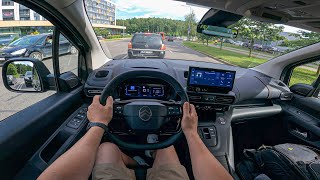 Citroen Berlingo 2024  POV [upl. by Rhine207]