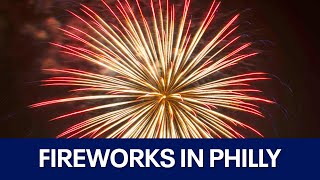 Philadelphia 4th of July fireworks  FOX 29 Philadelphia [upl. by Dorothi]