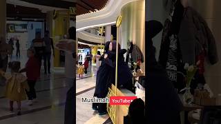 Non Muslim Reaction in Hijab Girl hijab fashion hijbigirl shorts islamic 🧕 [upl. by Lleinad]