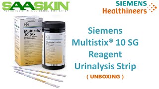 Siemens Multistix® 10 SG Reagent Urine Analysis Strip  Unboxing [upl. by Ayaros482]