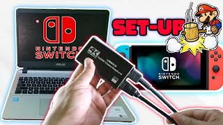 HDMI Video Capture Card With 4K Features And Step By Step SetUp For Nintendo Switch And Ps 4 and 5 [upl. by Rider994]