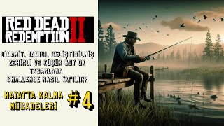 RDR2 Hayatta Kalma Mücadelesi 5 Farklı Ok Yapmak Survivalist Challenge 4 rdr2 oyun [upl. by Zel]