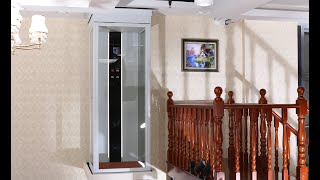 Install a Skystair low cost Residential Home Lift Elevator [upl. by Noyk496]