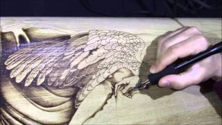 pyrography project 61 [upl. by Mandych]