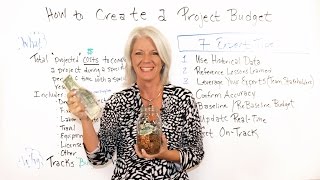 How to Create a Project Budget  Project Management Training [upl. by Orelle]