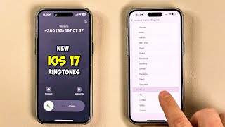 iPhone 15 New Ringtones for Incoming Call iPhone 14 Pro Max iOS 17 [upl. by Crescantia]