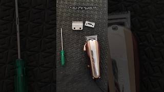 WAHL 5 STAR LEGEND clipper blade replacement wahl clippers barber barbershop reels trending [upl. by Assadah655]