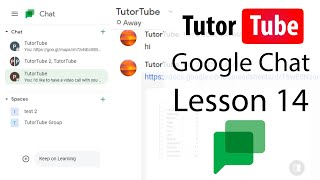 Google Chat Tutorial  Lesson 14  Uploading Files [upl. by Tierza646]