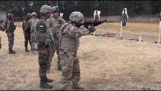 US Soldier Firing Indian INSAS rifle [upl. by Katrina]