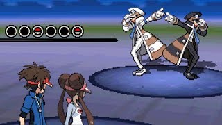 Double Battle with Rosa Pokemon Black 2 [upl. by Ahsatal]