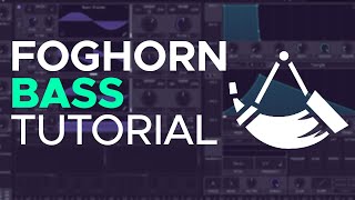 How to make a FOGHORN Bass using VITAL [upl. by Hsitirb]