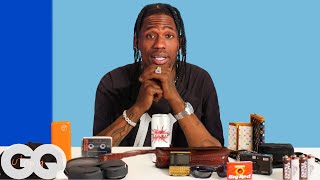 10 Things Travis Scott Cant Live Without  GQ [upl. by Antonius]