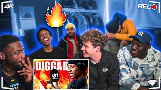 AMERICANS REACT TO DIGGA D  FIRE IN THE BOOTH [upl. by Triplett]