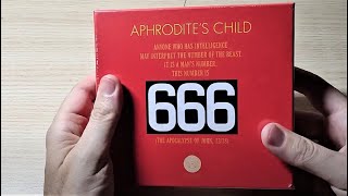 Aphrodites Child  666 50th Anniversary Deluxe Edition Unboxing y Contenido [upl. by Dann]