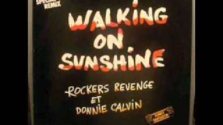 rockers revenge walking on sunshine hq audio [upl. by Benildis]