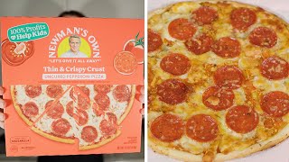 Newmans Own Uncured Pepperoni Pizza Review [upl. by Wynn266]