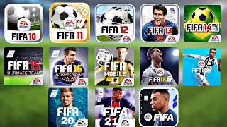 EVOLUTION GOALS OF FIFA MOBILE FIFA 10 11 12 13 14 15 16 17 18 19 20  21 22 [upl. by Anaya]