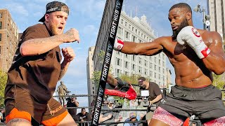 JAKE PAUL VS TYRON WOODLEY  WORKOUT COMPARISON  PAUL VS WOODLEY FIGHT [upl. by Benyamin173]