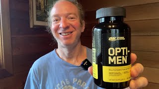 Optimum Nutrition OptiMen Multivitamin Tablets [upl. by Atoiganap]