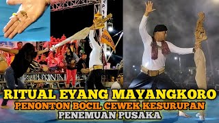 TERBARU‼️Ritual Eyang MayangkoroPenonton kesurupanampPenemuan Pusaka  Mayangkoro Original Tulungrejo [upl. by Brenan]