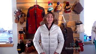 2018 Obermeyer Bombshell Ski Jacket Review with Powder7 [upl. by Aerdnna]