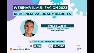 INMUNIZACIÓN2023  Reticencia vacunal y diabetes [upl. by Darnall]