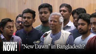 quotNew Dawnquot in Bangladesh Nobel Peace Laureate Muhammad Yunus Sworn In as PM After Student Protests [upl. by Nottarts268]