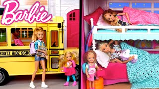 Barbie Sisters Morning to Night Routine School Life Episodes  Titi Toys amp Dolls [upl. by Naic]