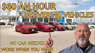 60 AN HOUR DELIVERING VEHICLESEasy side hustle [upl. by Fowler]