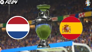 FC 24 – PaysBas vs Espagne – Match final de l’UEFA EURO 2024  PS5™ 4K [upl. by Germayne410]