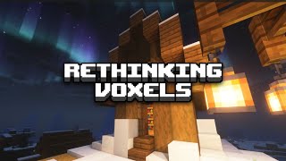 Rethinking Voxels  Ouick Comparison  Minecraft 1201  4K [upl. by Carder]