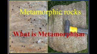 Metamorphic Rock What is MetamorphismStructure in Metamorphic rocks [upl. by Ardine]