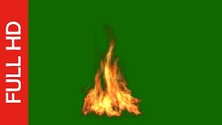 Fire Green Screen Free DownloadRealistic Fire Effects [upl. by Anivad]