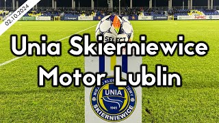 Unia Skierniewice  Motor Lublin 02102024 Puchar Polski [upl. by Stillmann348]