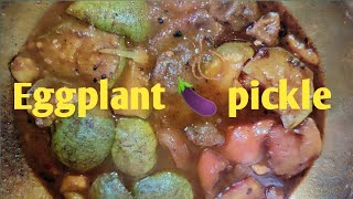 Easy Eggplant pickle recipe [upl. by Prentice]