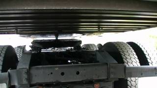 How to unhook a Semi trailer from a tractor [upl. by Ravid952]