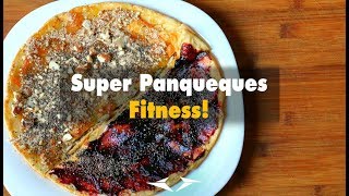 RECETA DE SUPER PANQUEQUES FITNESS DE AVENA CON MERMELADA MANTECA DE MANÍ amp FRUTOS SECOS UOPAK [upl. by Attenaej]