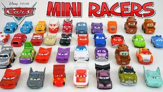 Disney Pixar Cars Mini Racer Cars Collection 45 Tiny Toy Car Characters DAY 16 [upl. by Questa]