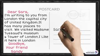 How to write a Postcard [upl. by Honorine]