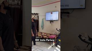 8M insta pariwar youtube youtubeshorts gym [upl. by Anastase]