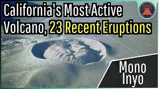 The Active Volcano in California Mono Inyo [upl. by Warchaw774]