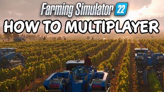 Farming Simulator 22 Multiplayer Server How to Set Up a Server [upl. by Eellah]